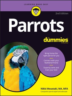 cover image of Parrots For Dummies
